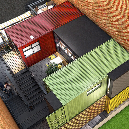 Urban Infill Container House